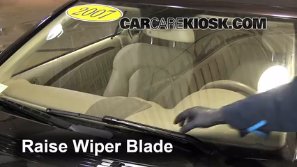2007 Mercedes-Benz CLK550 5.5L V8 Convertible (2 Door) Windshield Wiper Blade (Front) Replace Wiper Blades